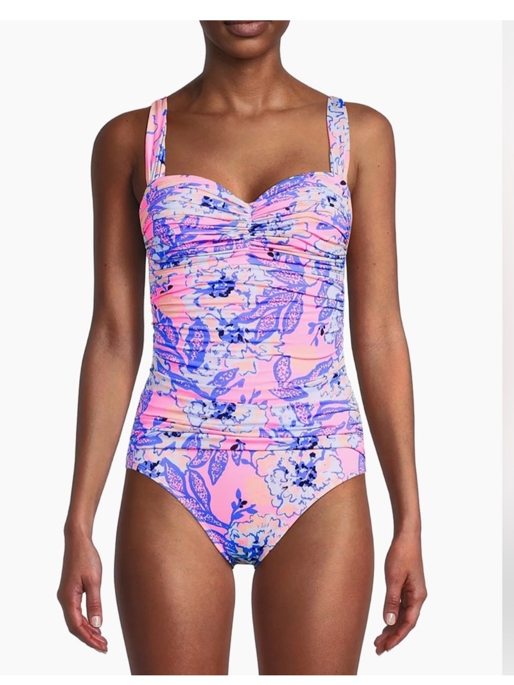 NWT Lilly Pulitzer Solaria Ruched One-Piece
Swimsuit
